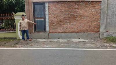 Warga Keluhkan Penutupan Gang Bunga Sugis, Akses Penghubung di Sei Agul Tak Lagi Bisa Dilalui