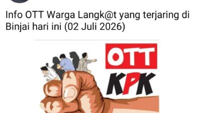 Viral Dugaan OTT KPK di Binjai, Eks Anggota DPRD Sumut Disebut Diamankan Saat Tagih Fee Proyek